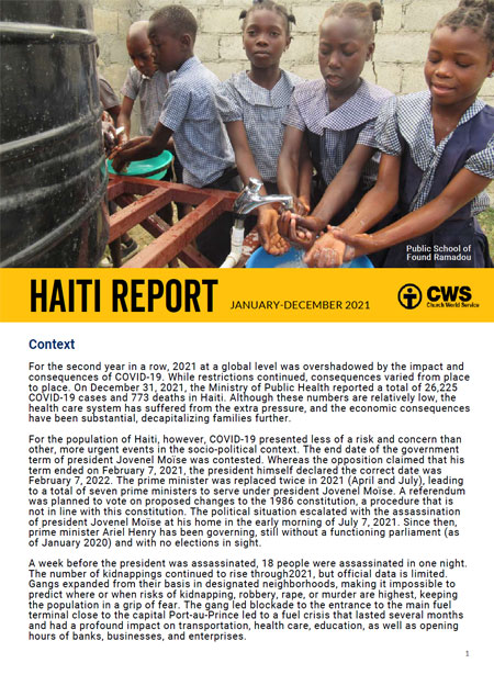 Reporte Haití, 2021