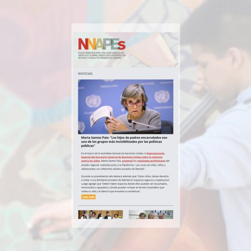 Boletín de Acciones apoyadas por CWS a nivel regional