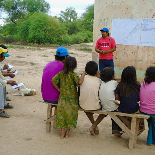 No queremos morir cargando agua