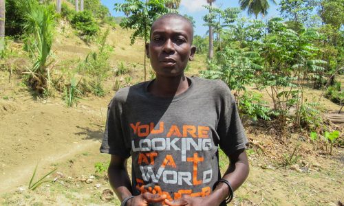 Agricultores en Haití se adaptan al cambio climático